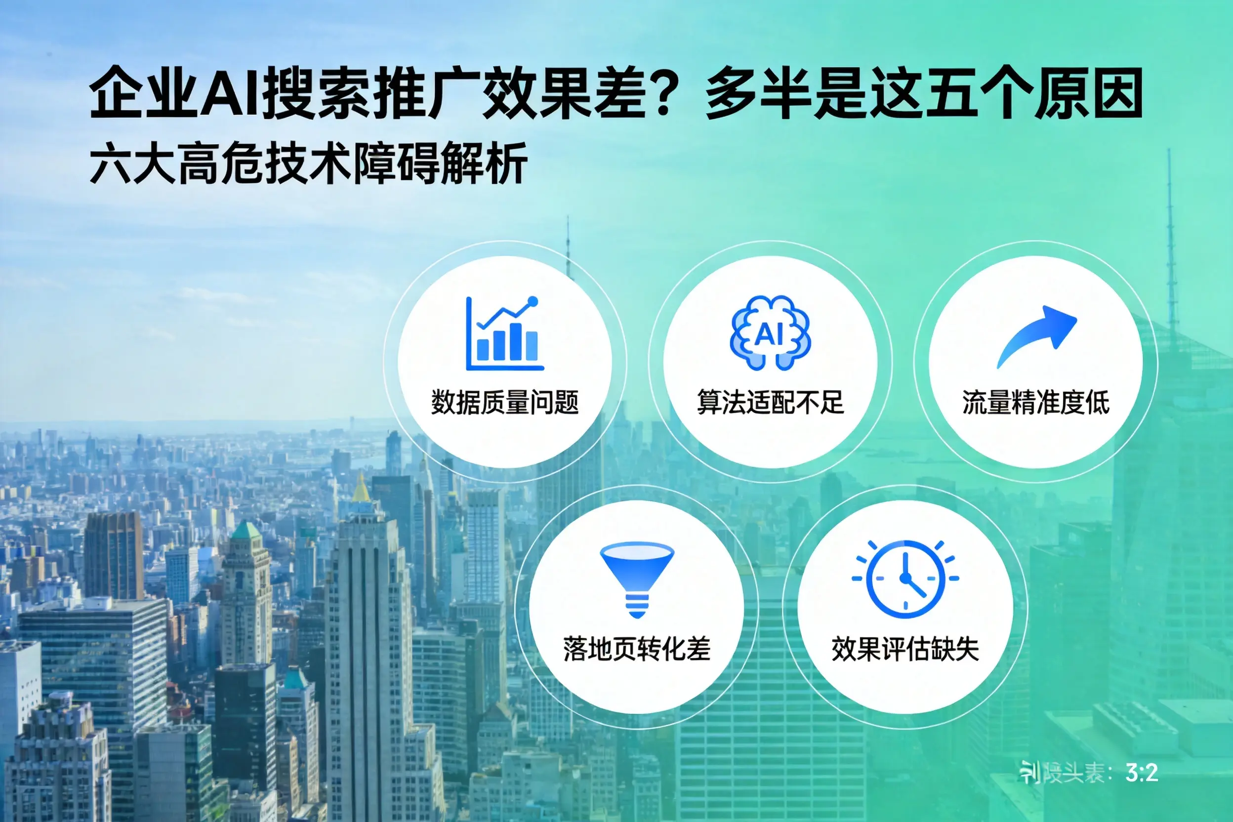 巴林左旗企业AI搜索推广效果差?多半是这五个原因